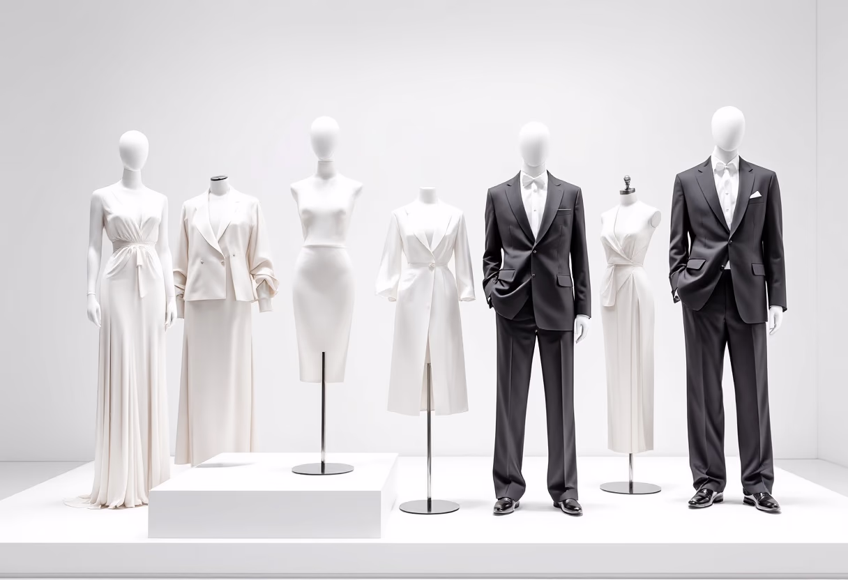 image of clothing display (for a clothing boutique)